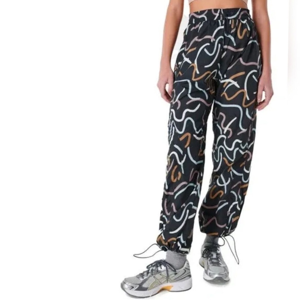 Sweaty Betty Adapt Studio Track Pants Love 2 Move Patterned Joggers XS